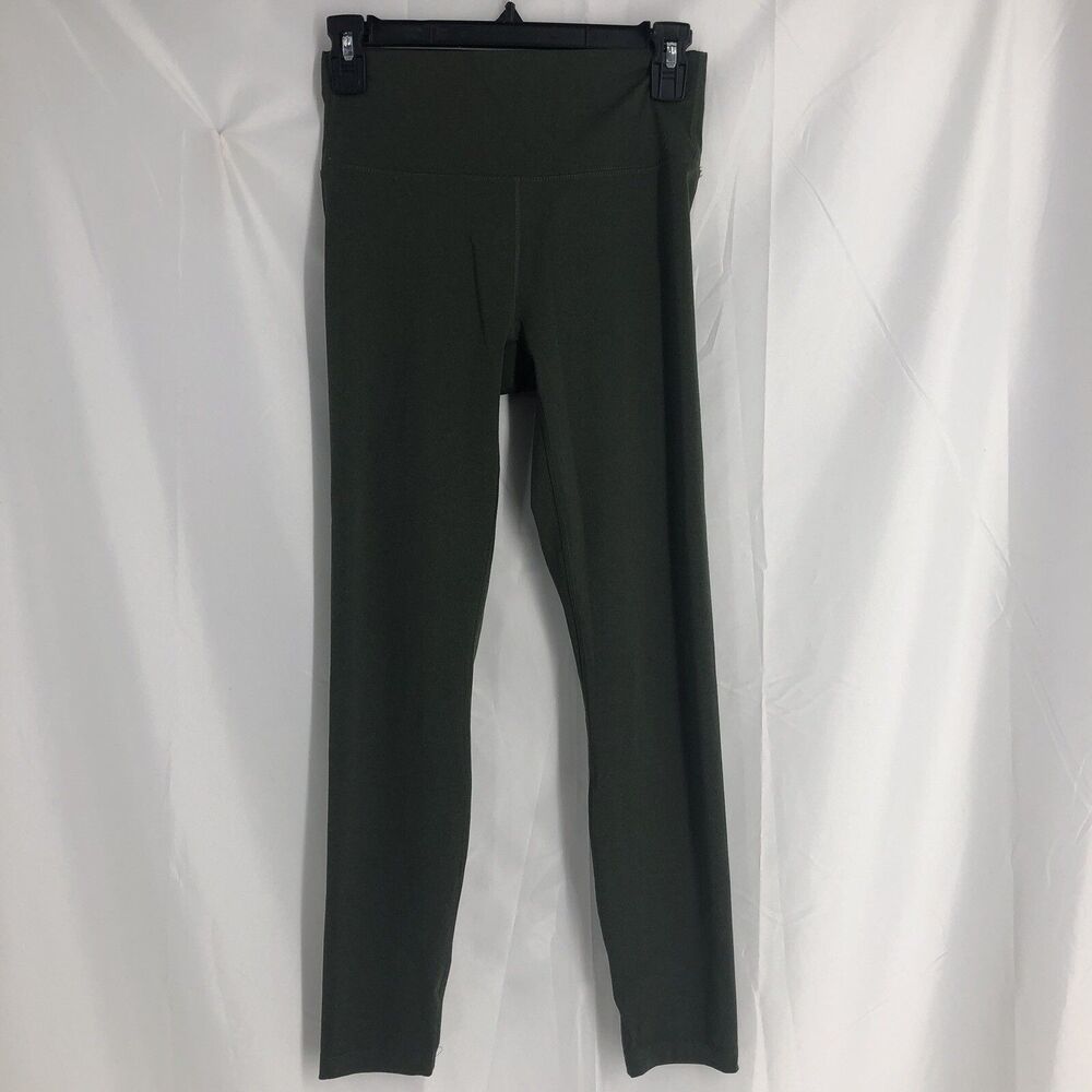 All In Motion Leggings Pants Green High Rise Stretch XS